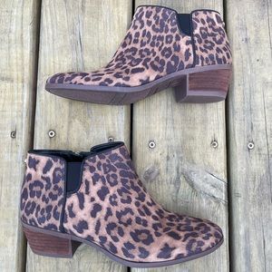 Size 7 Circus by Sam Edelman Leopard Print Booties